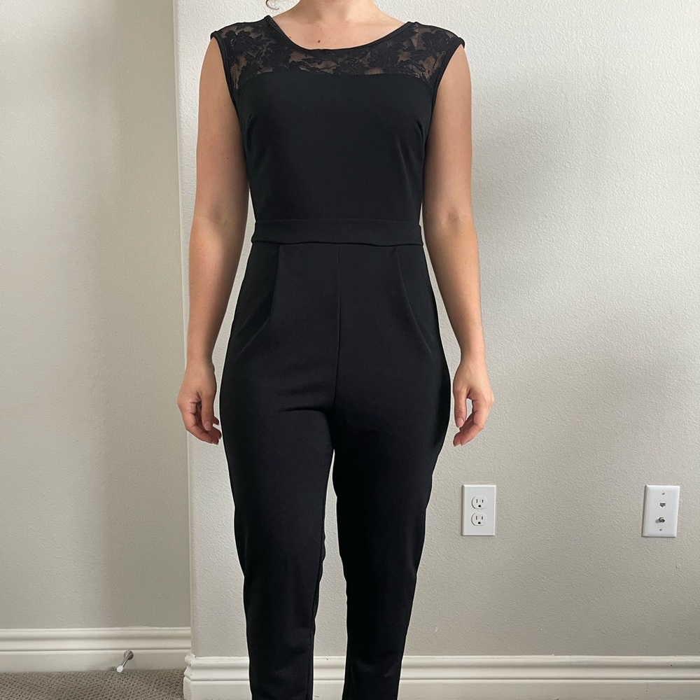 Runway Story Black Pant Suit